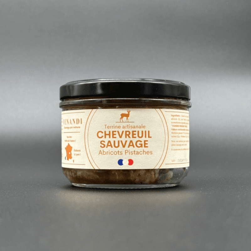 Terrine de chevreuil sauvage