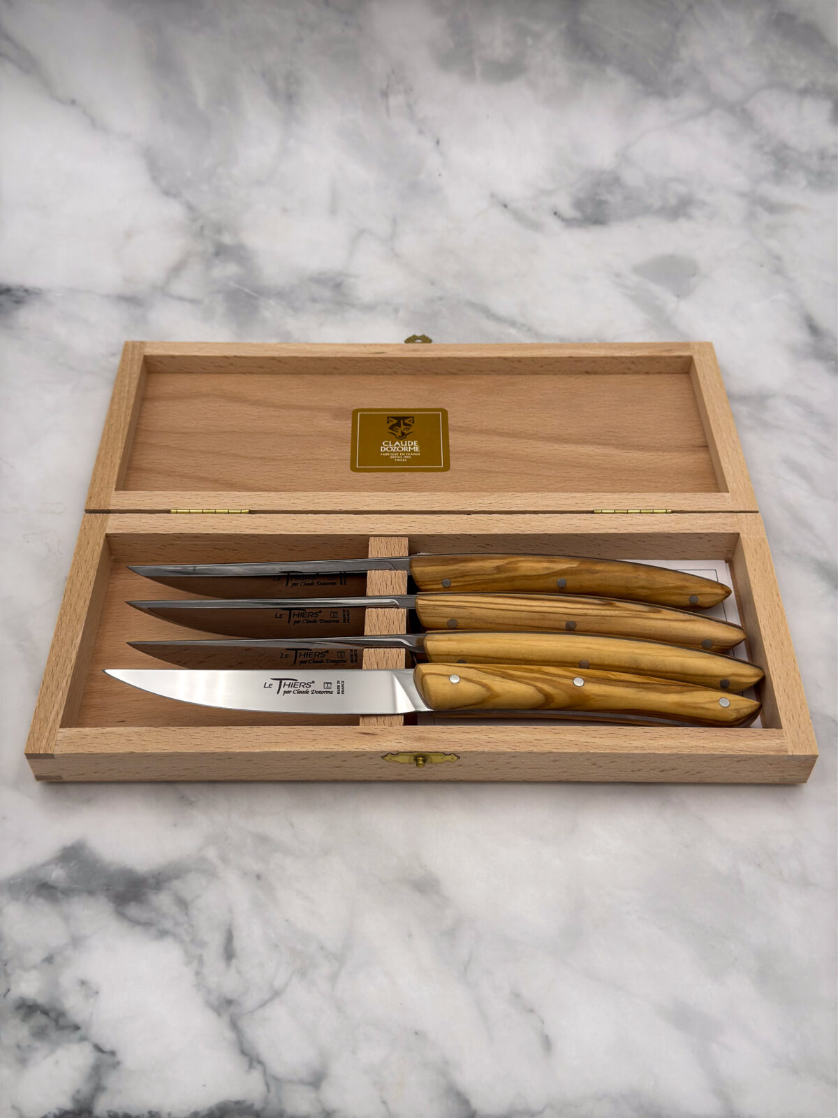 Coffret Thiers classique 4 couteaux